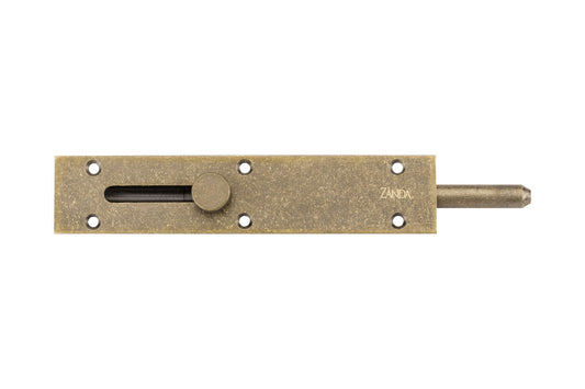 Brushed Nickel Reverse Barrel Bolt, 150 x 31mm